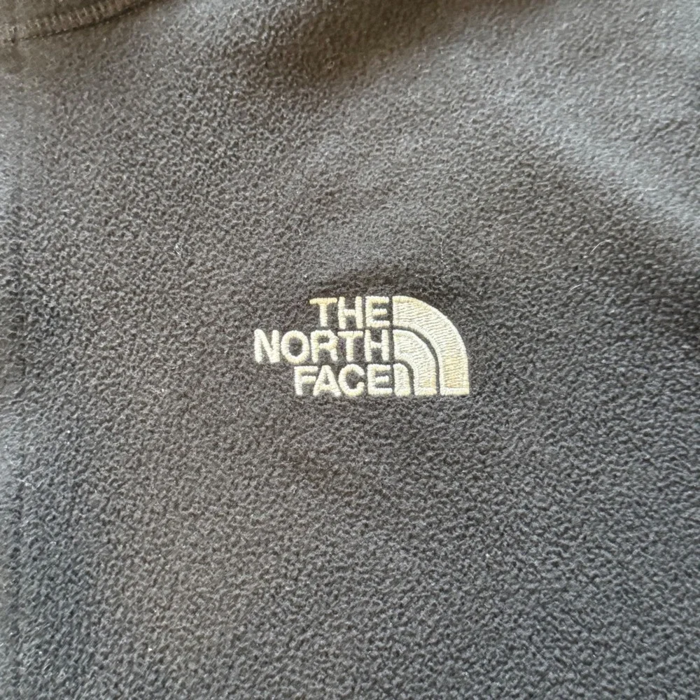 The North Face Mens Black TKA 100 Glacier 1/4 Zip‎ Fleece Pullover XL Regular